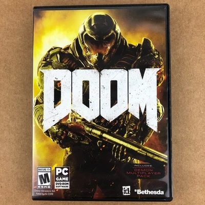 Doom - PC Game (2016) Bethesda Softworks Multiplayer Gameplay - Image 1 of 4