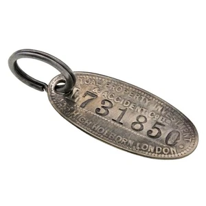 MUTUAL PROPERTY INVESTMENT 5/- REWARD KEYRING / Tag - London - ref.k184 - Picture 1 of 6