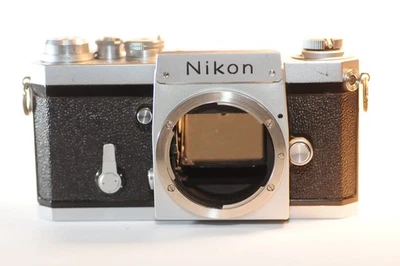 Nikon F 35mm Film SLR camera 67XXXXX Working No lens FINDER no screen - Image 1 of 4