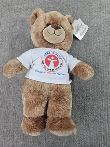 Build-A-Bear Karneval St. Jude Kinder Care to Play Teddybär Plüsch 16 Zoll Etikett Geschenk - Bild 1 von 7