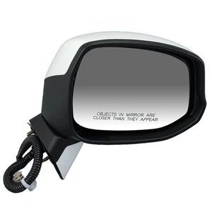 Espejo retrovisor lateral derecho pasajero derecho 3 pines manual plegable para Honda Civic 2012-2015 blanco - Imagen 1 de 16