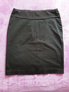Seraphine maternity Size 8 under bump smart pencil skirt - Black - Picture 1 of 4