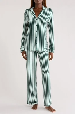 Pijama Nordstrom Moonlight Eco Tejido Rayas GRANDE NUEVO CON ETIQUETAS Foto 1 de 4