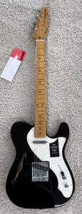 Fender Vintera® II '60s Telecaster® Thinline, Maple Fingerboard, Black +gig ba - Picture 1 of 9