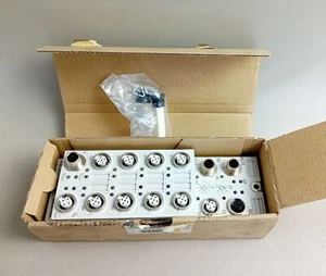 Rexroth RF-FLS PB M12 DIO 4/4 m12-2A R911294586 NUOVO IMBALLO ORIGINALE sigillo aperto - Foto 1 di 3