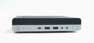 HP EliteDesk 705 G4 | AMD Ryzen PRO 2400G 3.6GHz | 8GM RAM | No Drive - Afbeelding 1 van 10