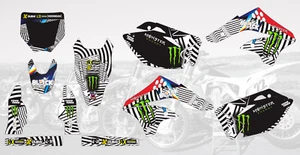 AM0018 MOTOCROSS GRAPHICS DECALS STICKERS FOR KAWASAKI KXF 450 KX450F 2006-2008 - Imagen 1 de 1