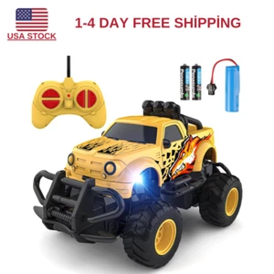 car control remote rc truck kids boys monster toys speed cars gift toy scale hig - Picture 1 of 38