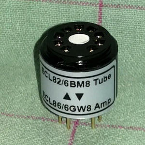 Brand new 6GW8 to 6BM8 radio tube TV valve adaptor - Bild 1 von 3