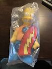 Vintage 1990 The Simpsons Burger King Plush Doll- Bart Sealed Baggie New