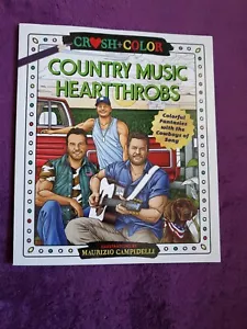 Crush &Color: Country Music Heartthrobs Colorful Fantasies W/Cowboys Of Song '21 - Picture 1 of 16