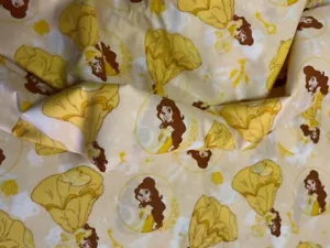 DISNEY Princess Camelot Fabrics Beauty and the Beast Belle Fabric by Yard Cotton - Picture 1 of 2