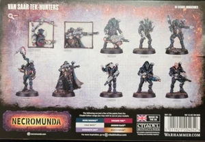 Necromunda Van Saar Tek-hunters 1 sprue 4 models Warhammer 40K - Picture 1 of 2