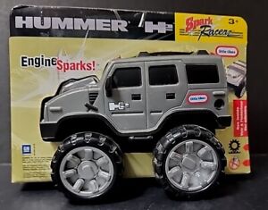 Little Tikes Hummer H2 Spark Racerz Gray Pullback Toy Car Vehicle #6463/64