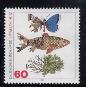 WEST GERMANY Preservation of the Environment MNH stamp - Picture 1 of 1