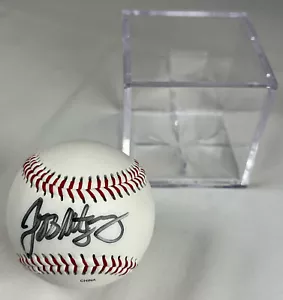Jeff Montgomery autographed signed baseball with display cube - Picture 1 of 2