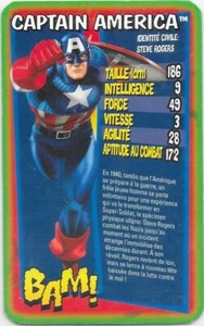 Carte Top Trumps - Captain America - Picture 1 of 2
