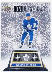22/23 UD..WILLIAM NYLANDER..ON DISPLAY INSERT..CARD # OD-45..MAPLE LEAFS - Bild 1 von 1