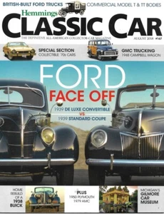 HEMMINGS CLASSIC CAR 2018 AUG - FACE OFF '39 DE LUXE CONV VS '39 STANDARD COUPE - Imagen 1 de 1
