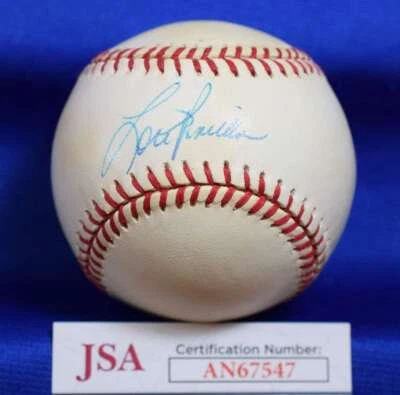 Lou Piniella JSA COA Autograph 1990 World Series Signed Baseball - Image 1 of 2