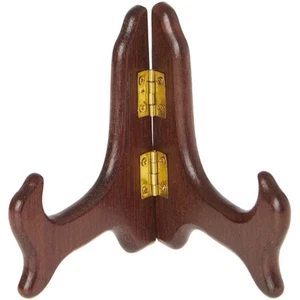 Soporte de placa de madera mediano con bisagras Bard's, 4" H x 5" W x 3" D (para placas de 3,5" - 5") - Imagen 1 de 1