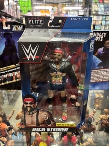RICK STEINER - WWE WWF Mattel Elite Collection Series 104 Action Figure New/Hand - Picture 1 of 2