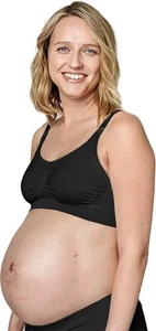 Medela Keep Cool BH Still-BH Schwangerschafts-Bustier Soft Touch, Schwarz, XL - Bild 1 von 5