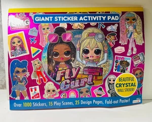 LOL Riesen Sticker Activity Pad 1000+ Sticker 25 Design Seiten ausklappbar Poster - Bild 1 von 4