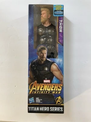Figura de acción Marvel Avengers Infinity War Titan Hero Series Thor 12 pulgadas Foto 1 de 2