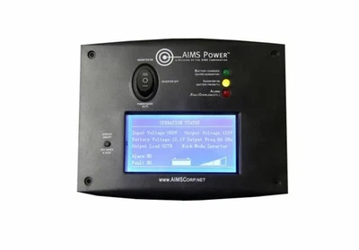 Panel remoto LCD AIMS REMOTELF para inversor/cargador sinusoidal puro serie PICOGLF Foto 1 de 4