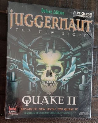 NEW SEALED Juggernaut The New Story for Quake II Deluxe Edition Big Box Retail - Image 1 of 2