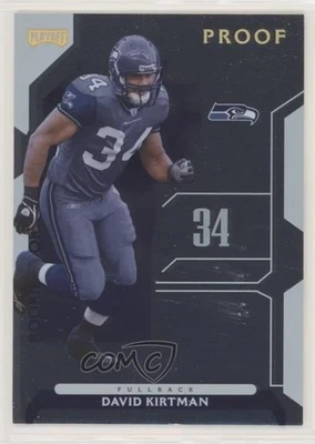 2006 Playoff NFL Playoffs Rookie Gold Proof /100 David Kirtman #142 Rookie RC - Image 1 of 2