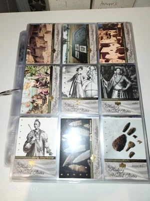 2004 Upper Deck History Of The United States Complete Set 365 Cards In Pages - Image 1 of 4