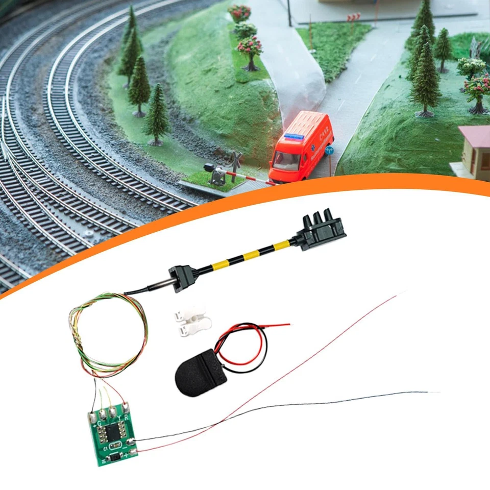 Model Railroad Train Signal HO Scale 3V 3 LEDs for Micro Scene Model Railway - Image 1 of 1