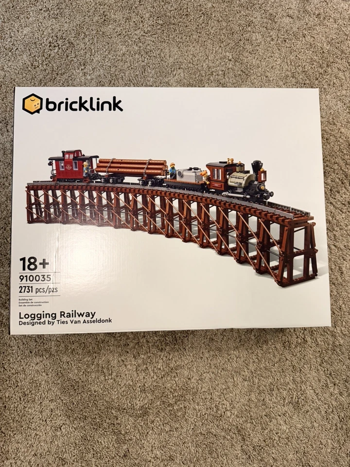 Lego 910035 - Bricklink Designer Program Logging Railway - Totalmente Nuevo Foto 1 de 2