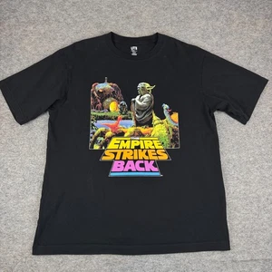 UT Uniqlo Star Wars The Empire Strikes Back T-Shirt Schwarz Herren Große L - Bild 1 von 9