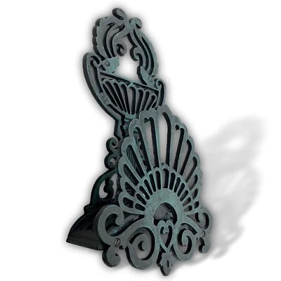 Schlauchhalter Wasserschlauchhalter Gartenschlauch Brunnen Eisen Wasserhahn h - Bild 1 von 2