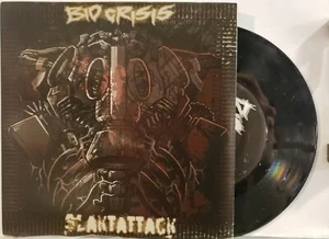 Bio Crisis / Slaktattack 7" Split EP 2009 Hysterical Records [Mexico] NM/NM - Picture 1 of 5