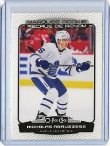 2022-23 O-Pee-Chee Hockey #564 Nicholas Abruzzese MAPLE LEAFS MARQUEE ROOKIE - Bild 1 von 2