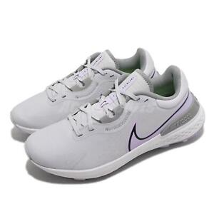 Nike Infinity Pro 2 Wide Photon Dust Grey Purple White Men Golf Shoes DM8449-005