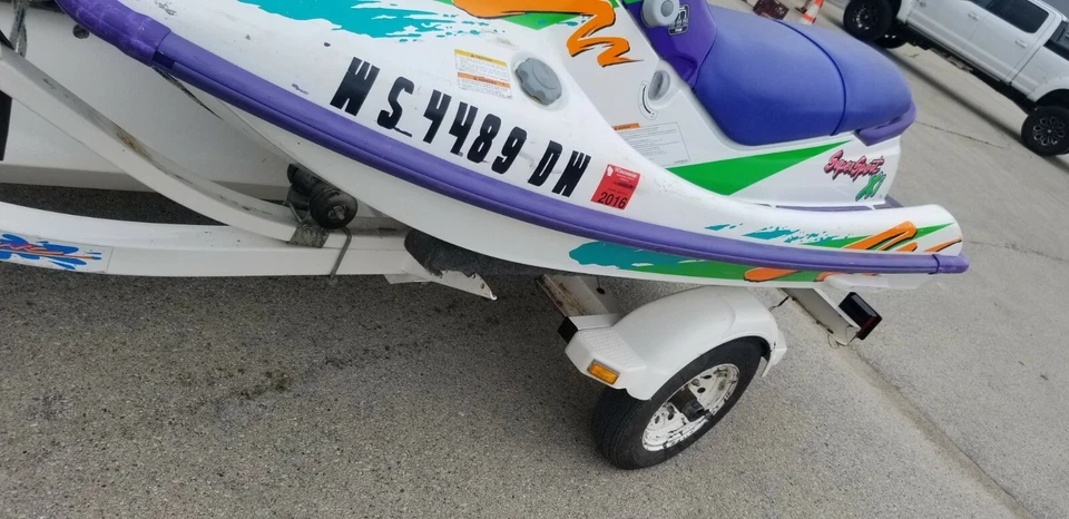 1992-1998 KAWASAKI Left Right HULL BUMPER 750 SS XI 750ss 750xi XIR ssxi Jetski  - Image 1 of 1