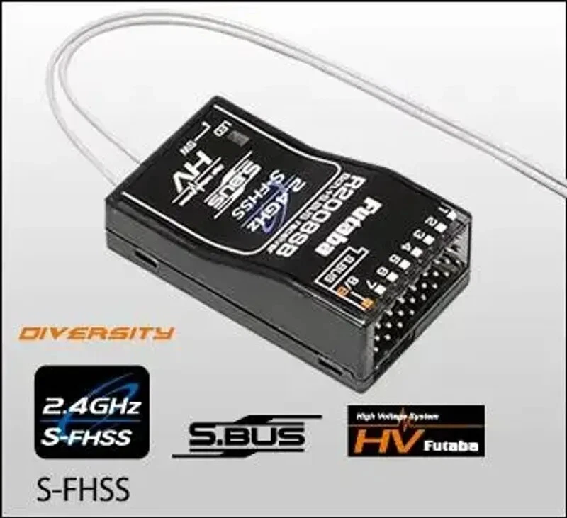 Telemetry Receiver For Futaba R2008SB R3008SB S.Bus FHSS  T10J 18sz/16SZ/18MZ - Image 1 of 4