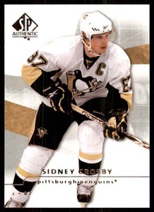 2008-09 SP Authentic Sidney Crosby #10