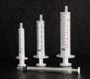 Syringe 1ml, 2ml, 5ml, 10ml 20ml 50ml BD Luer Slip CE Marked Sterile Packaging - Picture 1 of 13