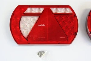 LED Rückleuchte links Anhänger Heckleuchte Rücklicht 8-pol f. Aspöck Multipoint - Bild 1 von 3