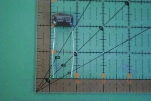 .0033uF 1600v Cornell Dubilier Capacitor DMF16D33  3300pf AUDIO Radial Brown 2pc - Picture 1 of 3