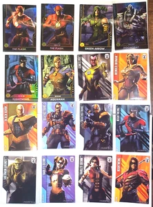 Injustice Gods Among Us Arcade Game (16 Cards) DC Comics 5 Foil - Series 2 and 4 - Picture 1 of 18