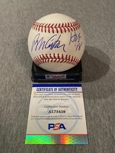 BASEBALL HALL OF FAME BOB COSTAS AUTOGRAPH OFFICIAL MLB BASEBALL PSA/DNA AL75439 - Picture 1 of 2