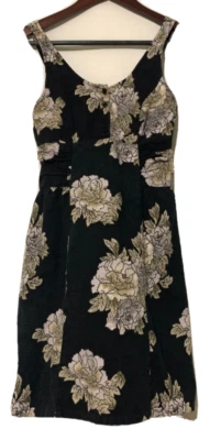 Kimchie Blue Urban Outfitters Women Black Floral Dress Size XS Juniors Sleeveles - Image 1 of 4