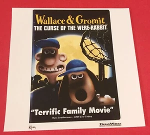 Wallace & Gromit Der Fluch des Wer-Hasen 13 x 13 Duratran Leuchtkasten Poster  - Bild 1 von 1